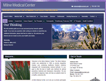 Tablet Screenshot of milnemedcenter.com